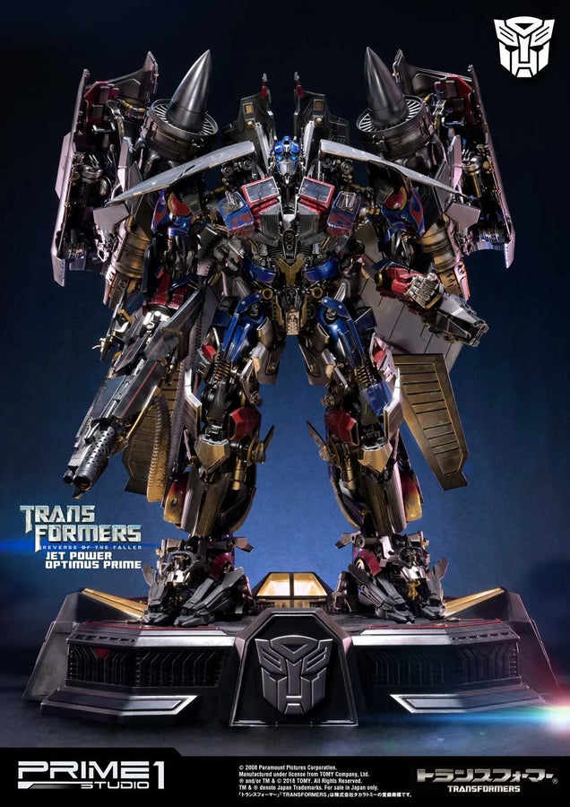 Jetpower Optimus Prime (Exclusive Version) Transformers: Revenge of the Fallen (Film) – Prime1Studio – ActionFigure Brasil