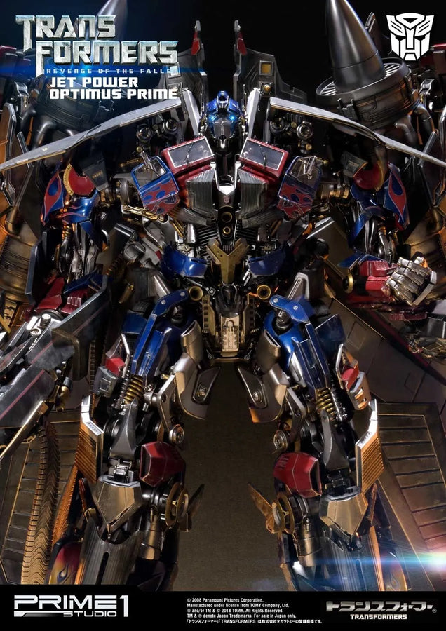 Jetpower Optimus Prime (Exclusive Version) Transformers: Revenge of the Fallen (Film) – Prime1Studio – ActionFigure Brasil