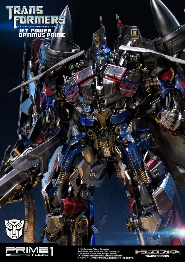 Jetpower Optimus Prime (Exclusive Version) Transformers: Revenge of the Fallen (Film) – Prime1Studio – ActionFigure Brasil
