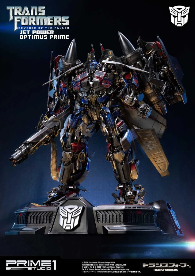 Jetpower Optimus Prime (Exclusive Version) Transformers: Revenge of the Fallen (Film) – Prime1Studio – ActionFigure Brasil