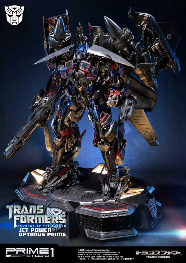 Jetpower Optimus Prime (Exclusive Version) Transformers: Revenge of the Fallen (Film) – Prime1Studio – ActionFigure Brasil