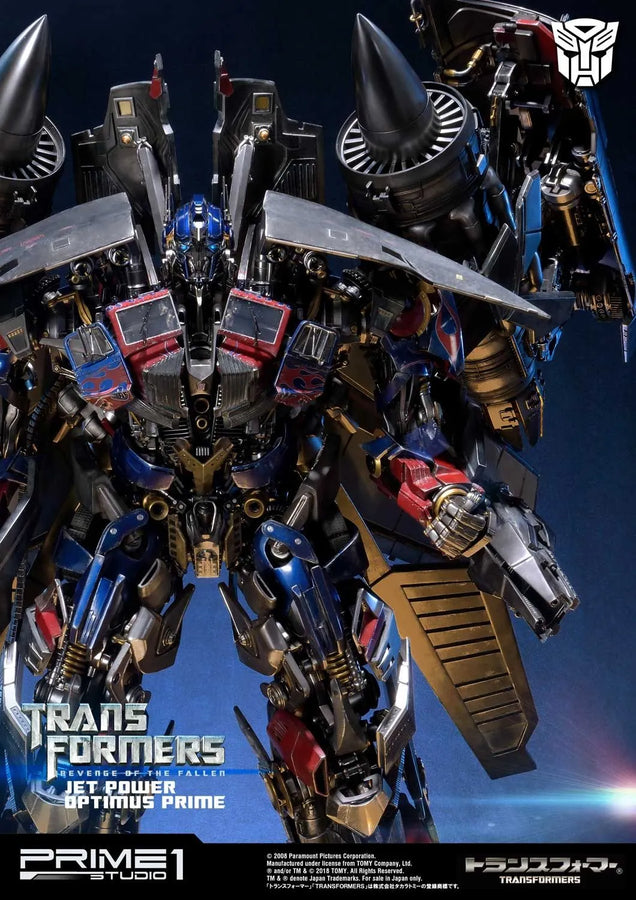 Jetpower Optimus Prime (Exclusive Version) Transformers: Revenge of the Fallen (Film) – Prime1Studio – ActionFigure Brasil