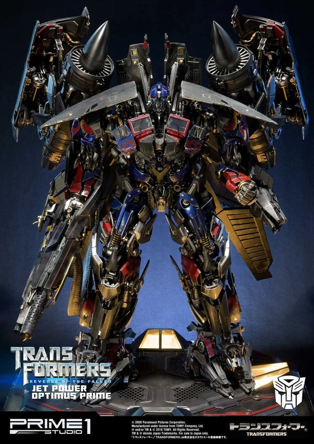 Jetpower Optimus Prime (Exclusive Version) Transformers: Revenge of the Fallen (Film) – Prime1Studio – ActionFigure Brasil