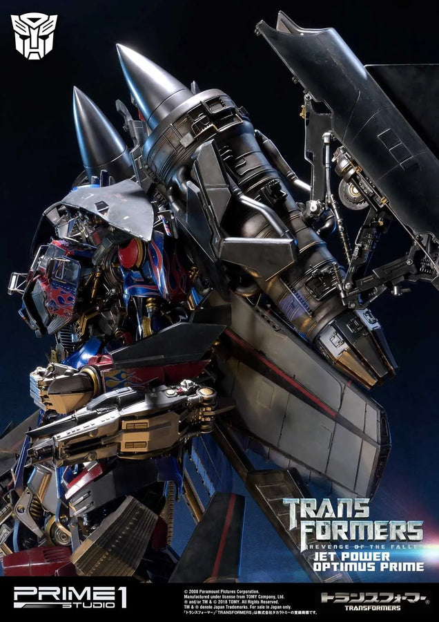 Jetpower Optimus Prime (Exclusive Version) Transformers: Revenge of the Fallen (Film) – Prime1Studio – ActionFigure Brasil