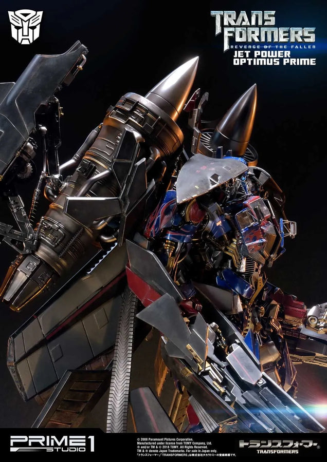 Jetpower Optimus Prime (Exclusive Version) Transformers: Revenge of the Fallen (Film) – Prime1Studio – ActionFigure Brasil