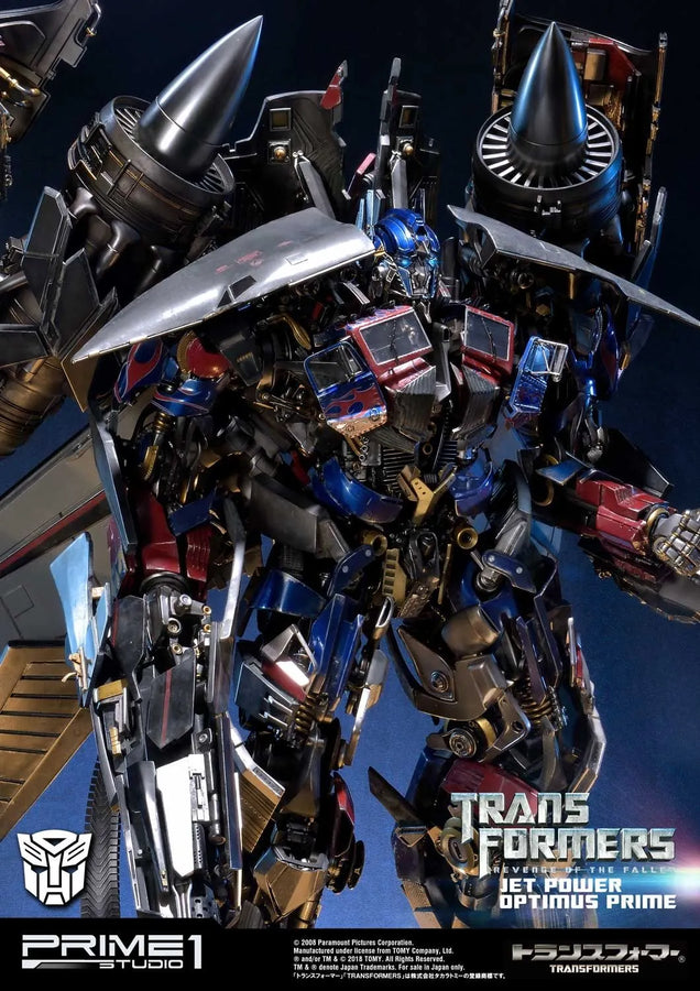 Jetpower Optimus Prime (Exclusive Version) Transformers: Revenge of the Fallen (Film) – Prime1Studio – ActionFigure Brasil
