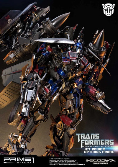 Jetpower Optimus Prime (Exclusive Version) Transformers: Revenge of the Fallen (Film) – Prime1Studio – ActionFigure Brasil