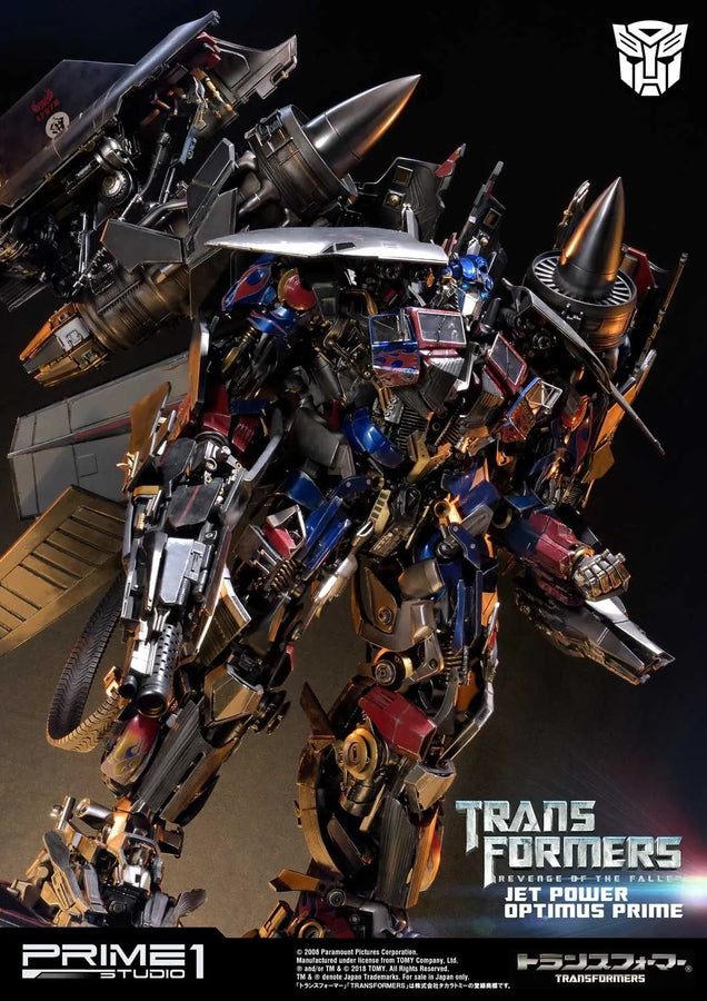 Jetpower Optimus Prime (Exclusive Version) Transformers: Revenge of the Fallen (Film) – Prime1Studio – ActionFigure Brasil