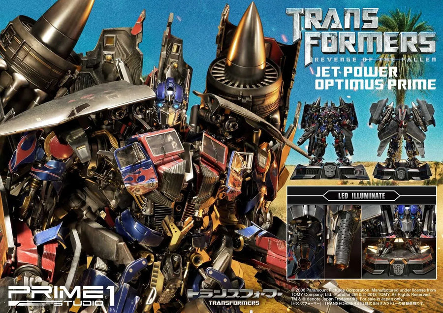 Jetpower Optimus Prime (Regular Version) Transformers: Revenge of the Fallen (Film) – Prime1Studio – ActionFigure Brasil
