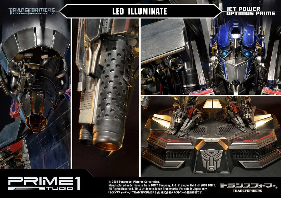 Jetpower Optimus Prime (Regular Version) Transformers: Revenge of the Fallen (Film) – Prime1Studio – ActionFigure Brasil