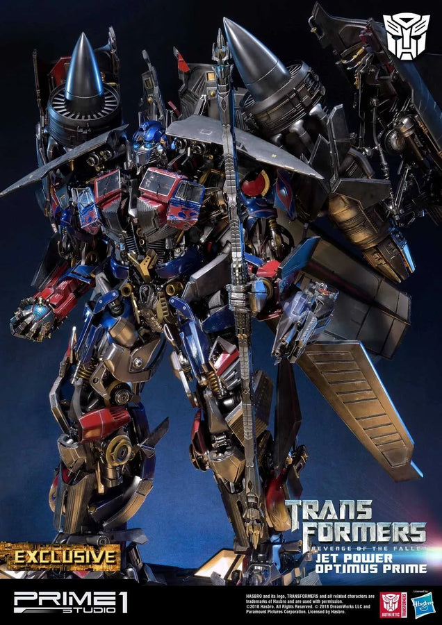 Jetpower Optimus Prime (Regular Version) Transformers: Revenge of the Fallen (Film) – Prime1Studio – ActionFigure Brasil