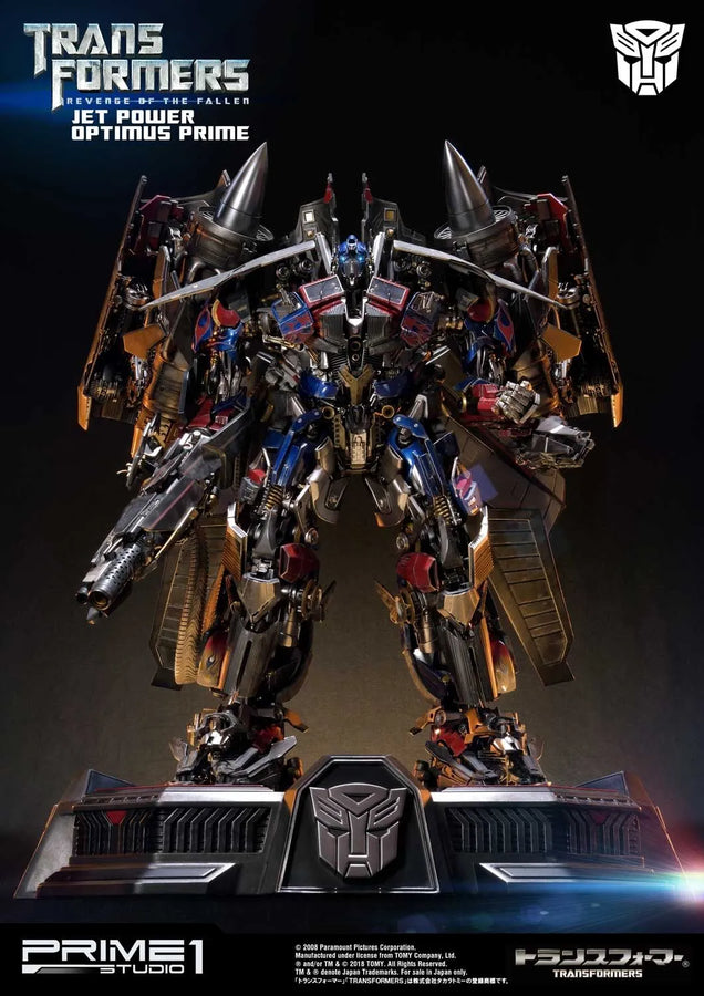 Jetpower Optimus Prime (Regular Version) Transformers: Revenge of the Fallen (Film) – Prime1Studio – ActionFigure Brasil