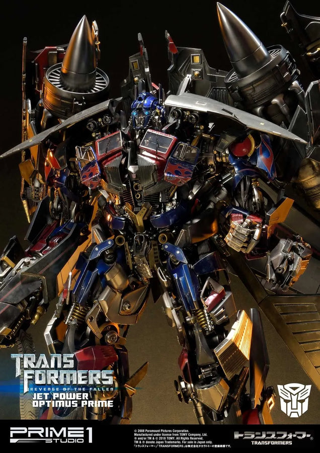 Jetpower Optimus Prime (Regular Version) Transformers: Revenge of the Fallen (Film) – Prime1Studio – ActionFigure Brasil