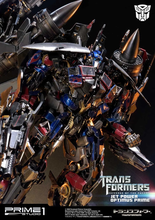 Jetpower Optimus Prime (Regular Version) Transformers: Revenge of the Fallen (Film) – Prime1Studio – ActionFigure Brasil
