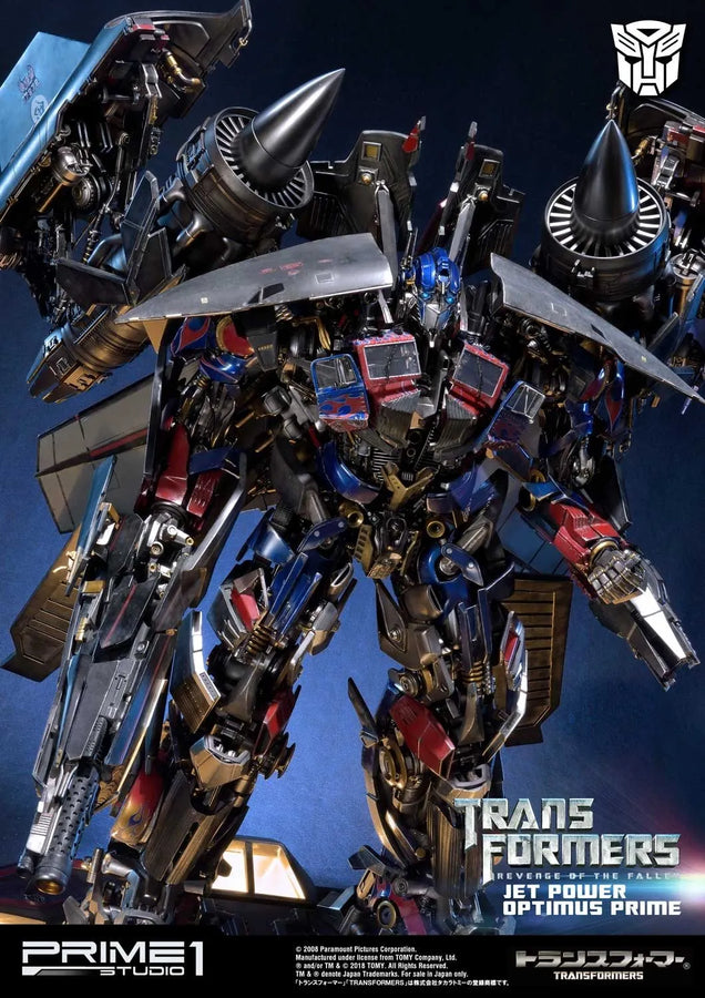 Jetpower Optimus Prime (Regular Version) Transformers: Revenge of the Fallen (Film) – Prime1Studio – ActionFigure Brasil