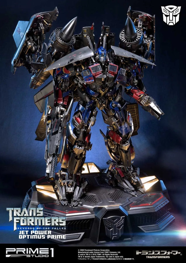 Jetpower Optimus Prime (Regular Version) Transformers: Revenge of the Fallen (Film) – Prime1Studio – ActionFigure Brasil