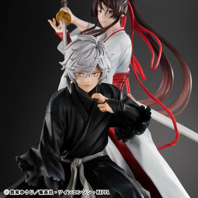 Jigoku Raku - Yamada Asaemon Sagiri - Gabimaru - Lucrea (MegaHouse) [Shop Exclusive]ㅤ – MegaHouse – ActionFigureBrasil — com base expositora