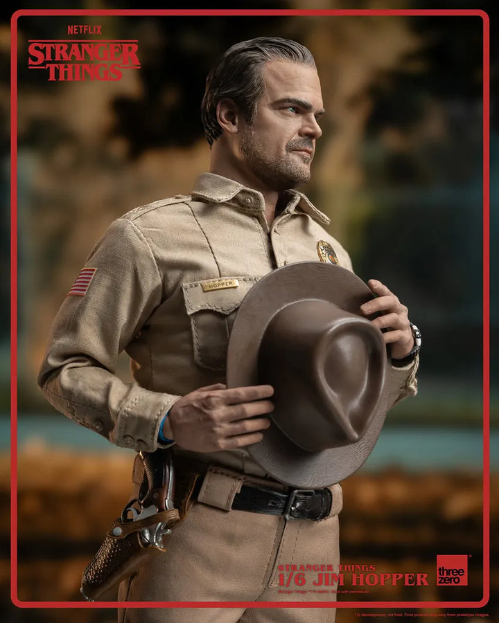 Jim Hopper (Season 1) – Threezero – ActionFigure Brasil