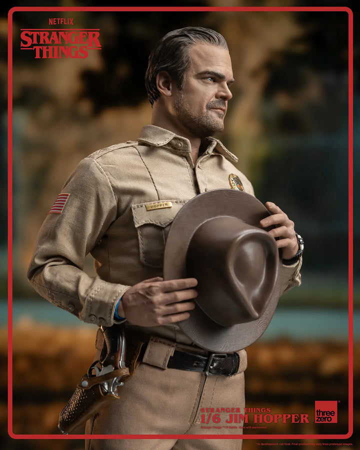 Jim Hopper (Season 1) – Threezero – ActionFigure Brasil