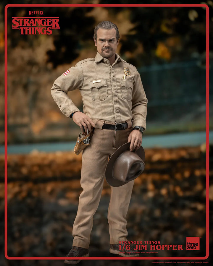 Jim Hopper (Season 1) – Threezero – ActionFigure Brasil