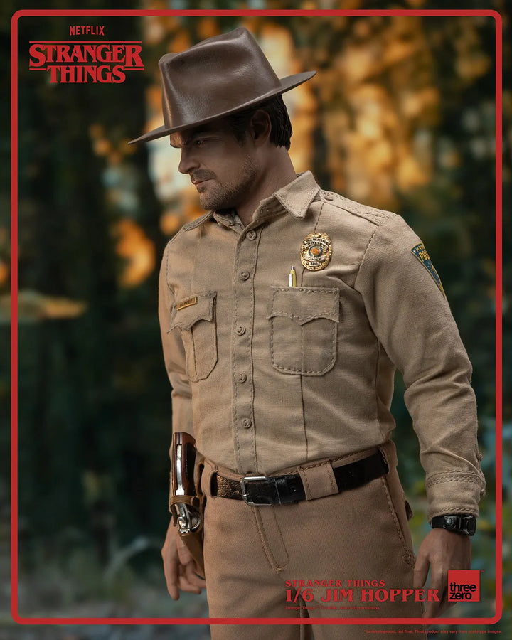 Jim Hopper (Season 1) – Threezero – ActionFigure Brasil