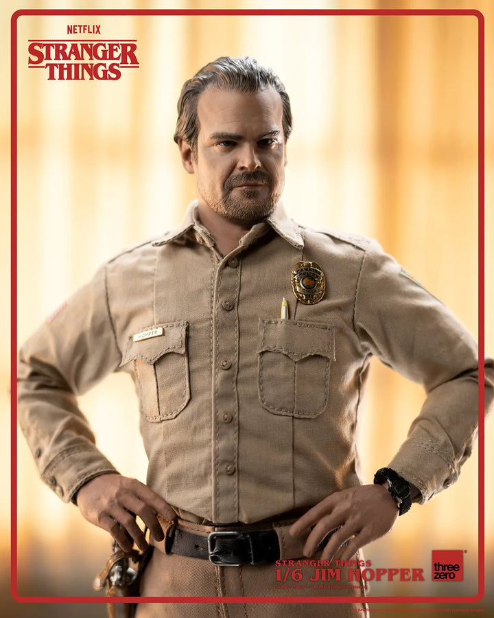Jim Hopper (Season 1) – Threezero – ActionFigure Brasil