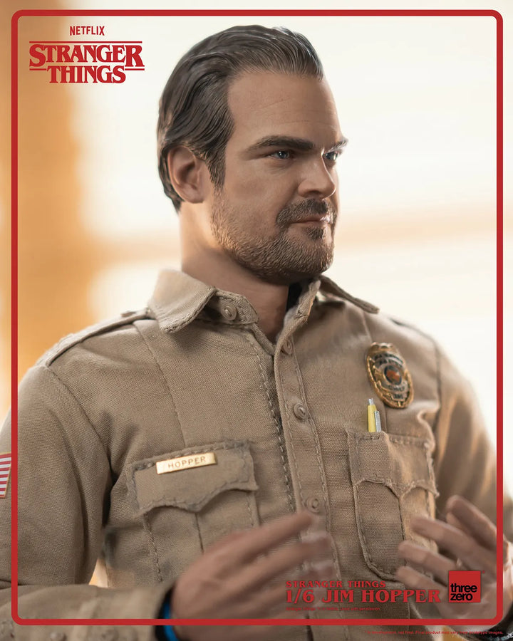 Jim Hopper (Season 1) – Threezero – ActionFigure Brasil