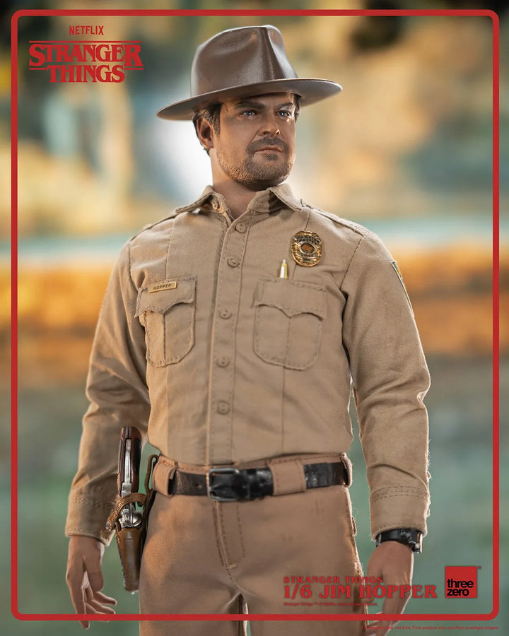 Jim Hopper (Season 1) – Threezero – ActionFigure Brasil