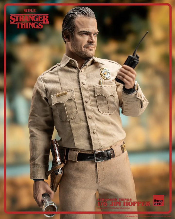 Jim Hopper (Season 1) – Threezero – ActionFigure Brasil