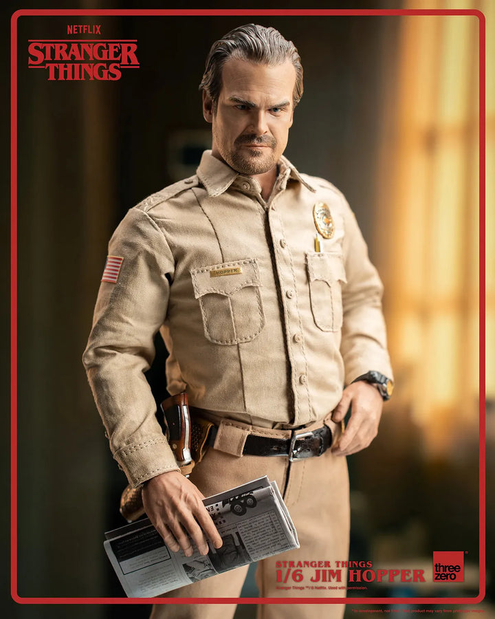 Jim Hopper (Season 1) – Threezero – ActionFigure Brasil