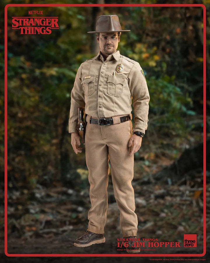 Jim Hopper (Season 1) – Threezero – ActionFigure Brasil