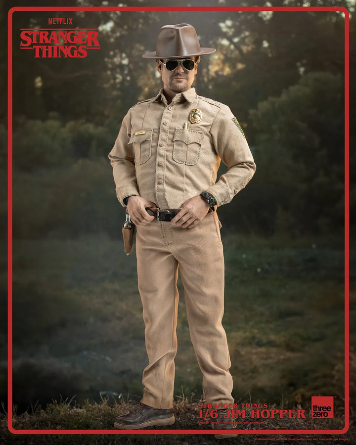 Jim Hopper (Season 1) – Threezero – ActionFigure Brasil