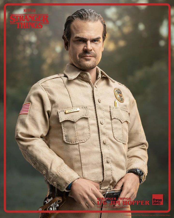 Jim Hopper (Season 1) – Threezero – ActionFigure Brasil