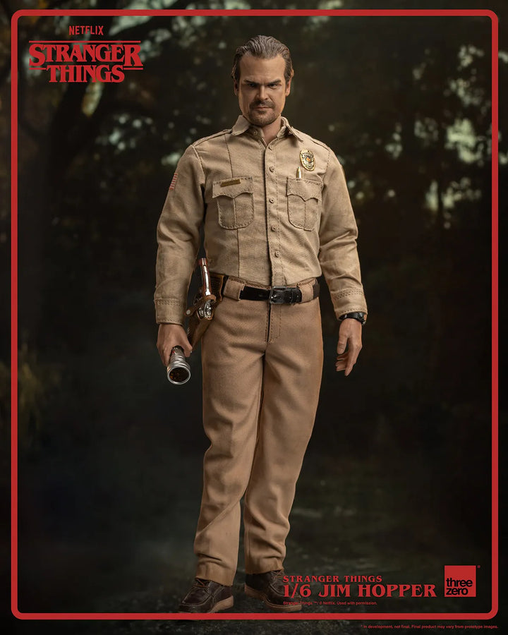 Jim Hopper (Season 1) – Threezero – ActionFigure Brasil
