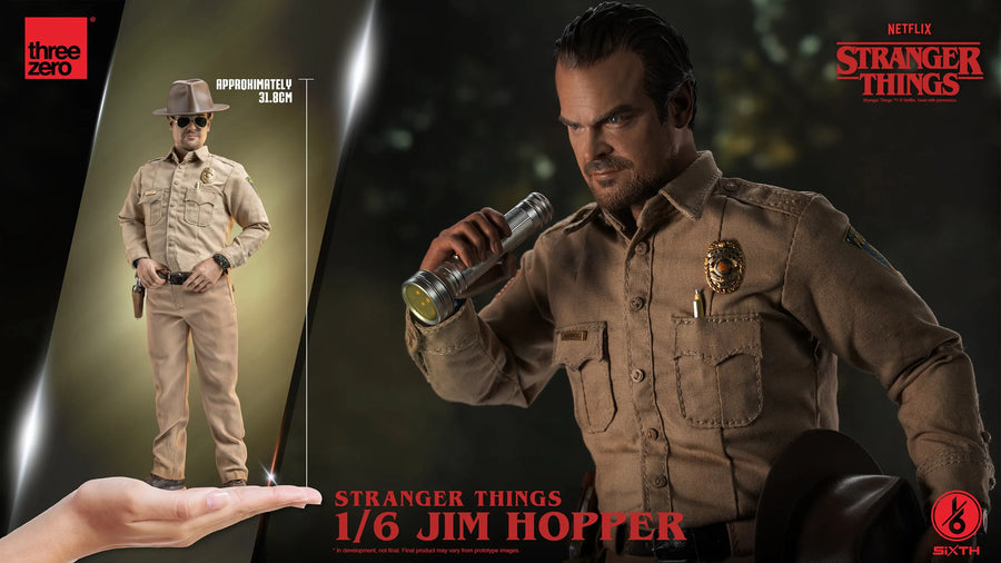 Jim Hopper (Season 1) – Threezero – ActionFigure Brasil