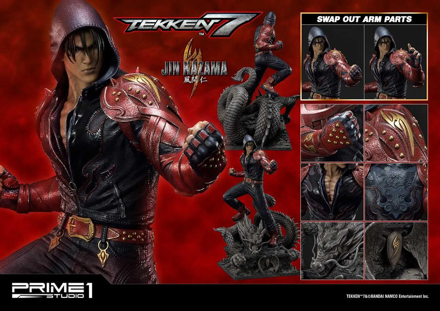 Jin Kazama (Regular Version) TEKKEN 7 – Prime1Studio – ActionFigure Brasil