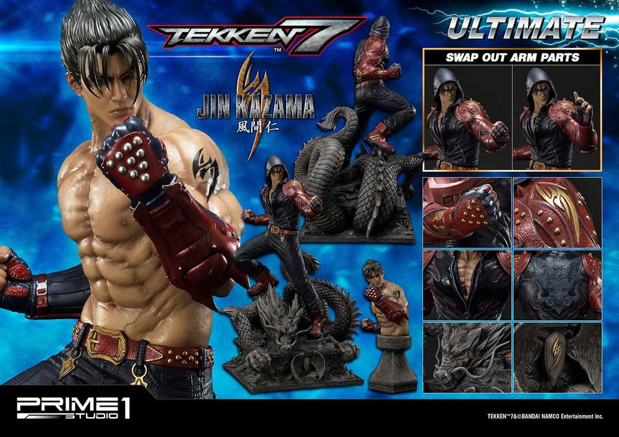 Jin Kazama (Ultimate Version) TEKKEN 7 – Prime1Studio – ActionFigure Brasil