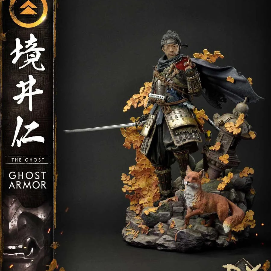 Jin Sakai, The Ghost (Deluxe Bonus Version) Ghost of Tsushima – Prime1Studio – ActionFigure Brasil