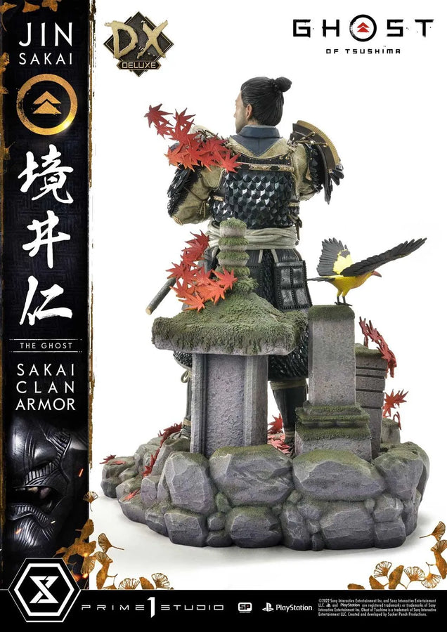 Jin Sakai, The Ghost (Deluxe Bonus Version) Ghost of Tsushima – Prime1Studio – ActionFigure Brasil