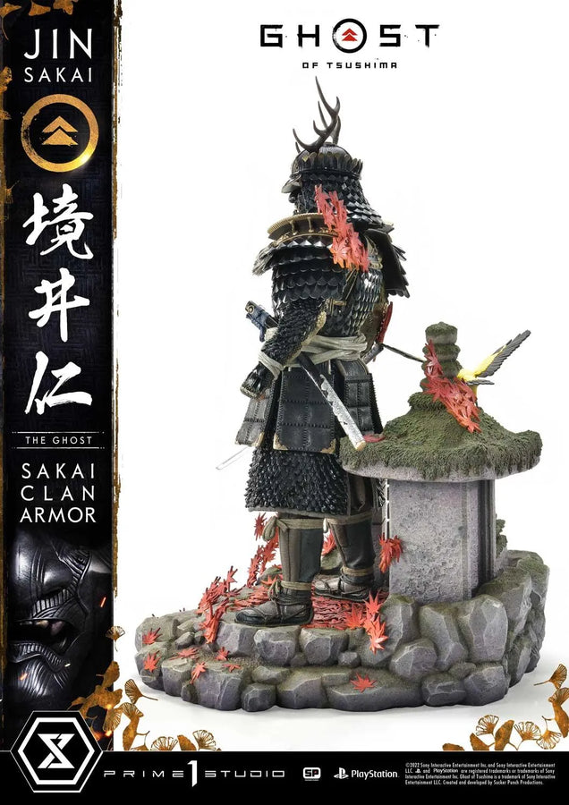 Jin Sakai, The Ghost (Deluxe Bonus Version) Ghost of Tsushima – Prime1Studio – ActionFigure Brasil