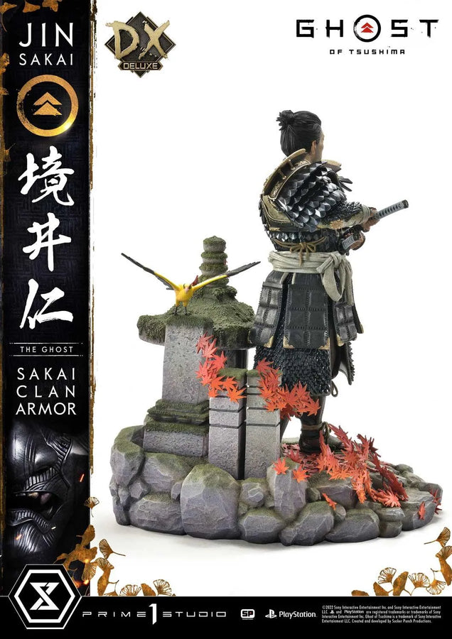 Jin Sakai, The Ghost (Deluxe Version) Ghost of Tsushima – Prime1Studio – ActionFigure Brasil