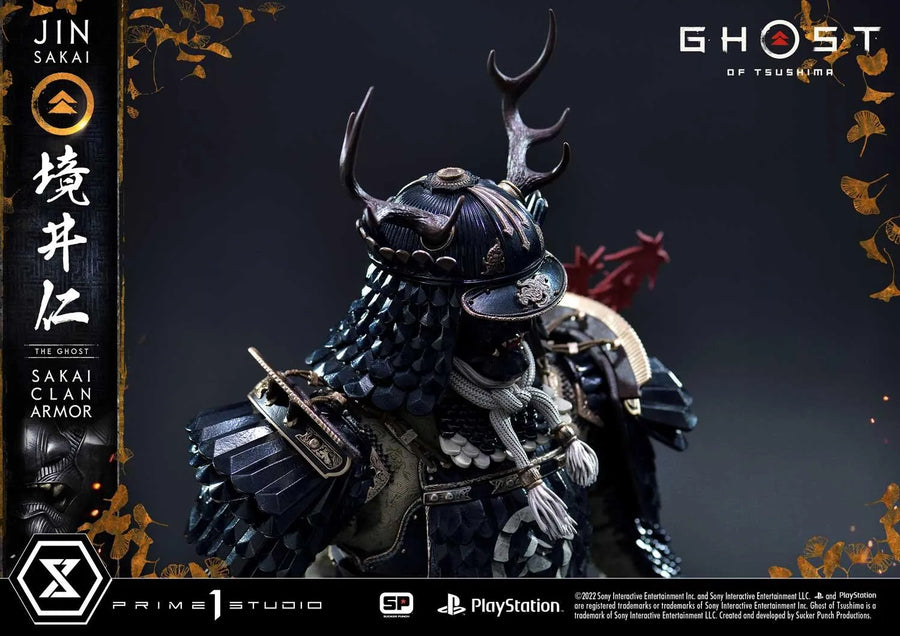 Jin Sakai, The Ghost (Deluxe Version) Ghost of Tsushima – Prime1Studio – ActionFigure Brasil