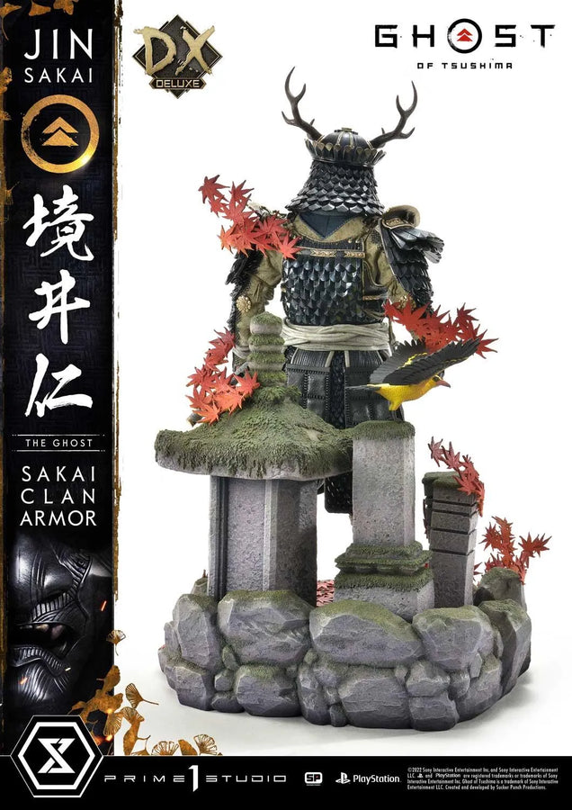 Jin Sakai, The Ghost (Deluxe Version) Ghost of Tsushima – Prime1Studio – ActionFigure Brasil