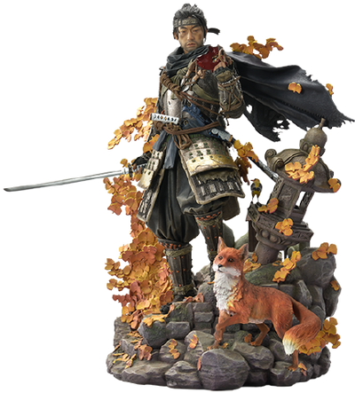 Jin Sakai, The Ghost (Ghost Armor Edition Deluxe Version) - LIMITED EDITION: 200 (Ghost Armor Deluxe Edition) – Prime 1 Studio – ActionFigure Brasil