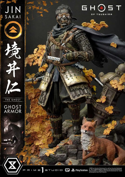 Jin Sakai, The Ghost (Regular Version) Ghost of Tsushima – Prime1Studio – ActionFigure Brasil