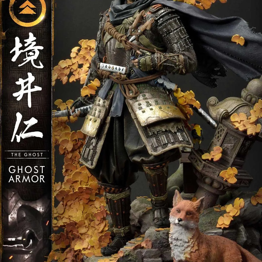 Jin Sakai, The Ghost (Regular Version) Ghost of Tsushima – Prime1Studio – ActionFigure Brasil