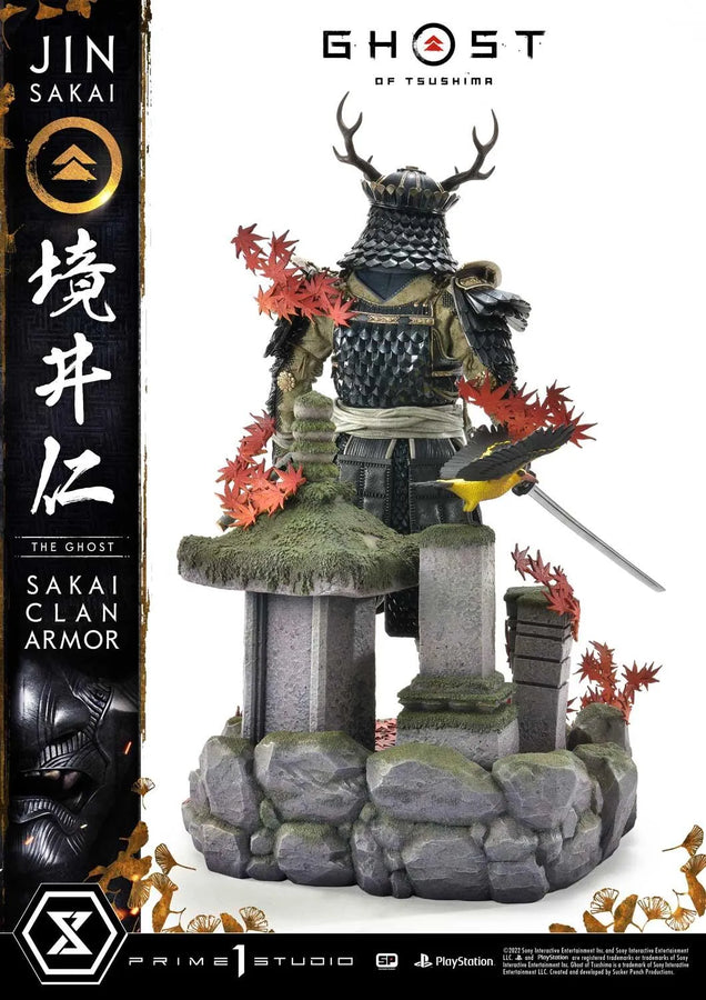 Jin Sakai, The Ghost (Regular Version) Ghost of Tsushima – Prime1Studio – ActionFigure Brasil