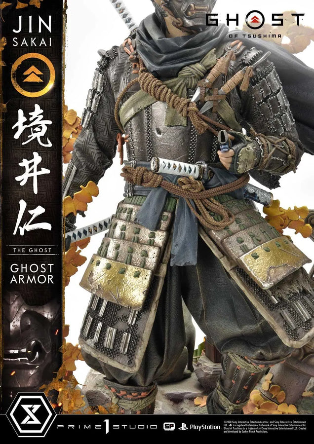 Jin Sakai, The Ghost (Regular Version) Ghost of Tsushima – Prime1Studio – ActionFigure Brasil
