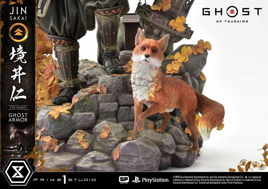 Jin Sakai, The Ghost (Regular Version) Ghost of Tsushima – Prime1Studio – ActionFigure Brasil