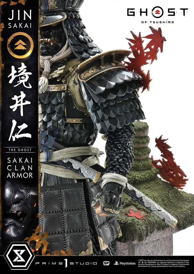 Jin Sakai, The Ghost (Regular Version) Ghost of Tsushima – Prime1Studio – ActionFigure Brasil
